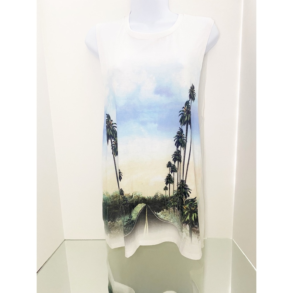 Palm Tree Drive Muscle Tank